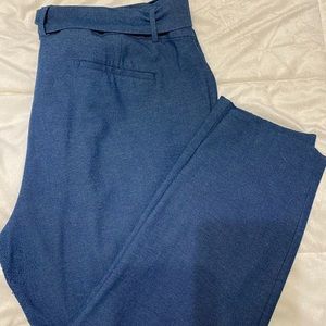 Plus size high waist work pant